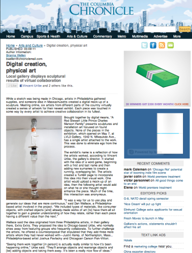 The Columbia Chronicle: Interactive art